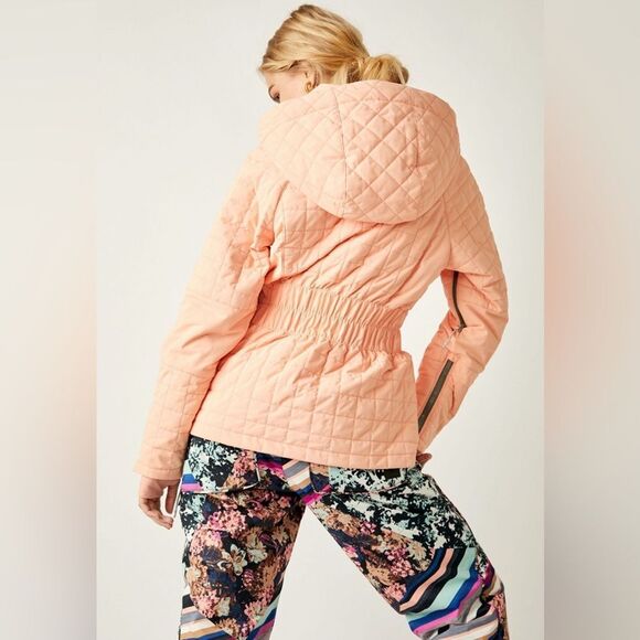 NWOT Free People Movement ALL PREPPED SKI JACKET WINTERWELON Sz XL Waterproof - Picture 6 of 16